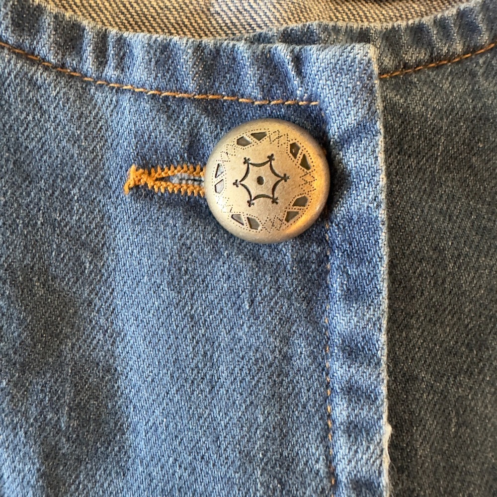 Xirena Paley Cropped Denim Boxy Oversized Jacket-Blue Jay-Womens Sze S-NWOT $345 - Picture 5 of 16